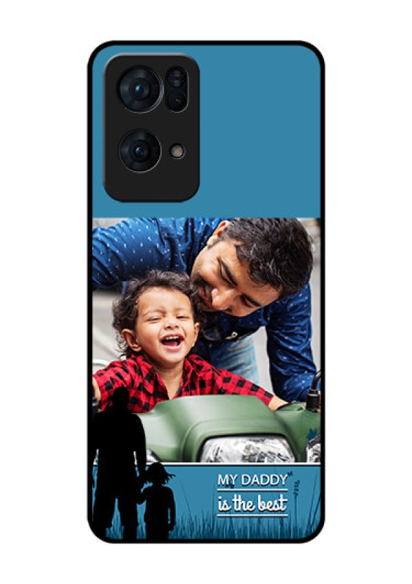Oppo Reno 7 Pro 5G Custom Glass Mobile Case - Best dad design