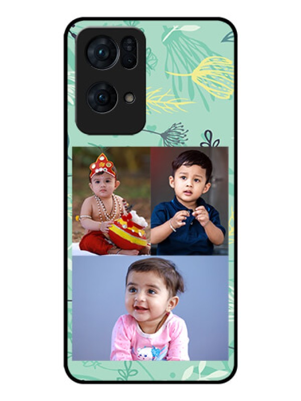 Custom Oppo Reno 7 Pro 5G Photo Printing on Glass Case - Forever Family Design