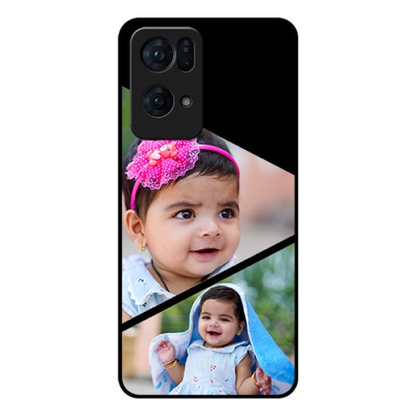 Oppo Reno 7 Pro 5G Custom Glass Phone Case - Semi Cut Design