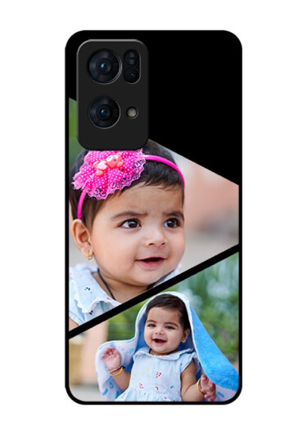 Oppo Reno 7 Pro 5G Custom Glass Phone Case - Semi Cut Design