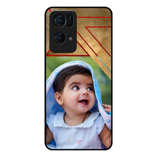Oppo Reno 7 Pro 5G Personalized Glass Phone Case - Gradient Abstract Texture Design Oppo Reno 7 Pro 5G Personalized Glass Phone Case - Gradient Abstract Texture Design