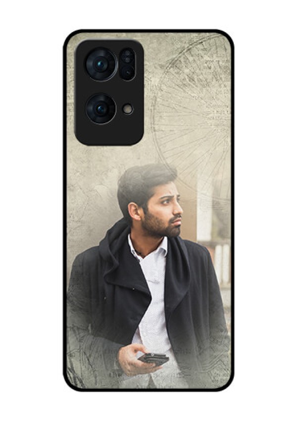 Oppo Reno 7 Pro 5G Custom Glass Phone Case - with vintage design