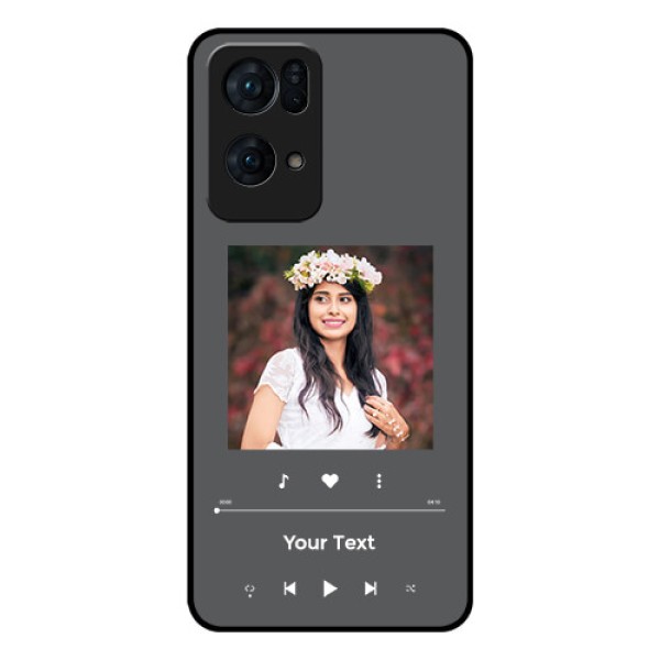 Oppo Reno 7 Pro 5G Custom Glass Mobile Case - Play The Music Design
