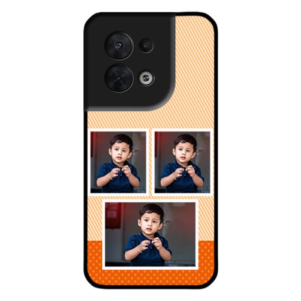 Oppo Reno 8 5G Photo Printing on Glass Case - Bulk Photos Upload Design