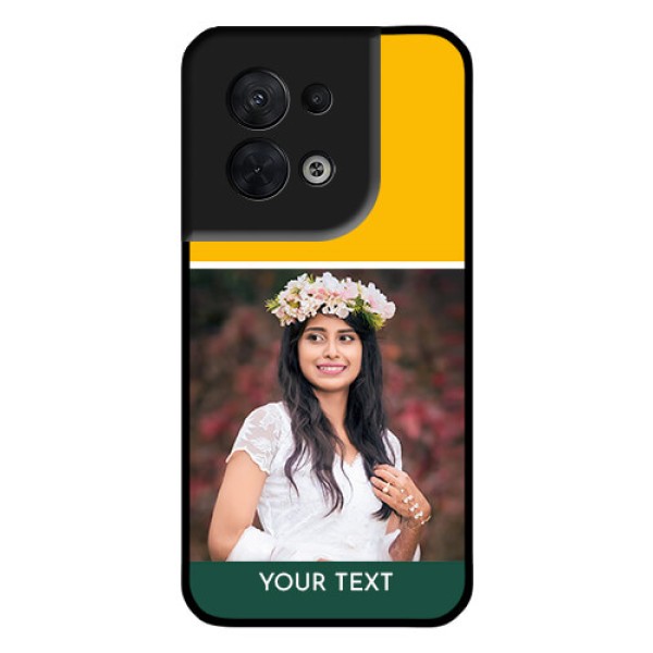 Oppo Reno 8 5G Photo Printing on Glass Case - Love You Design