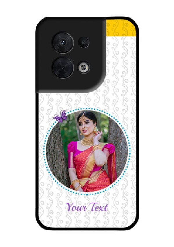Oppo Reno 8 5G Custom Glass Mobile Case - Girls Premium Case Design