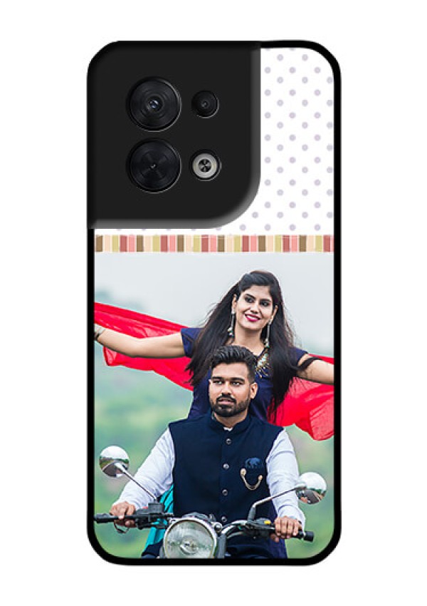 Oppo Reno 8 5G Photo Printing on Glass Case - Cute Family Design