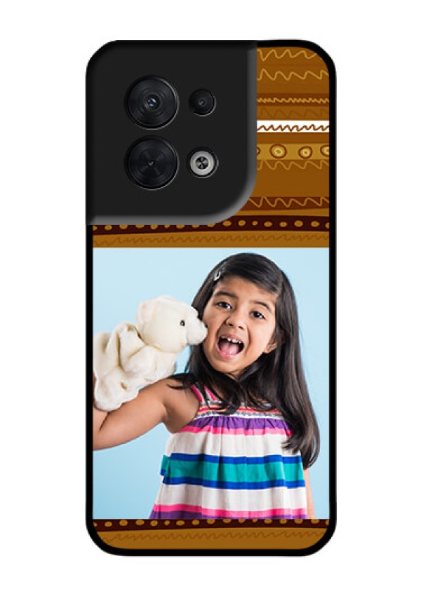 Oppo Reno 8 5G Custom Glass Phone Case - Friends Picture Upload Design
