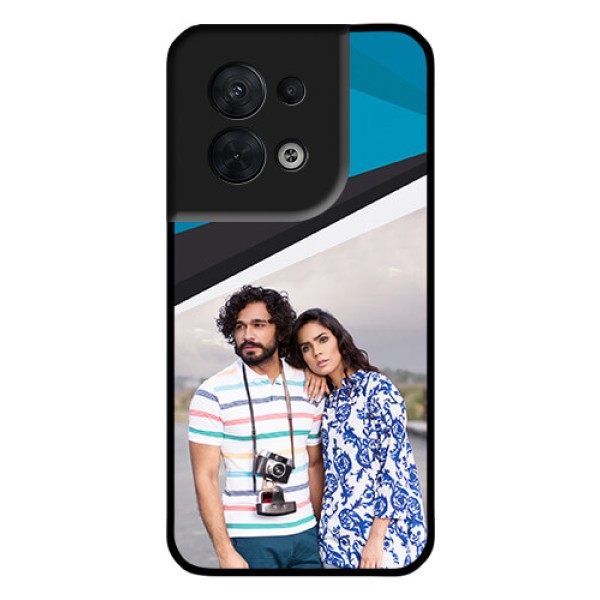 Oppo Reno 8 5G Photo Printing on Glass Case - Simple Pattern Photo Upload Design Oppo Reno 8 5G Photo Printing on Glass Case - Simple Pattern Photo Upload Design