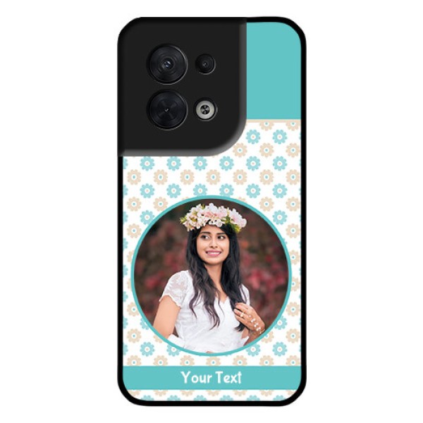 Oppo Reno 8 5G Custom Glass Mobile Case - Beautiful Flowers Design