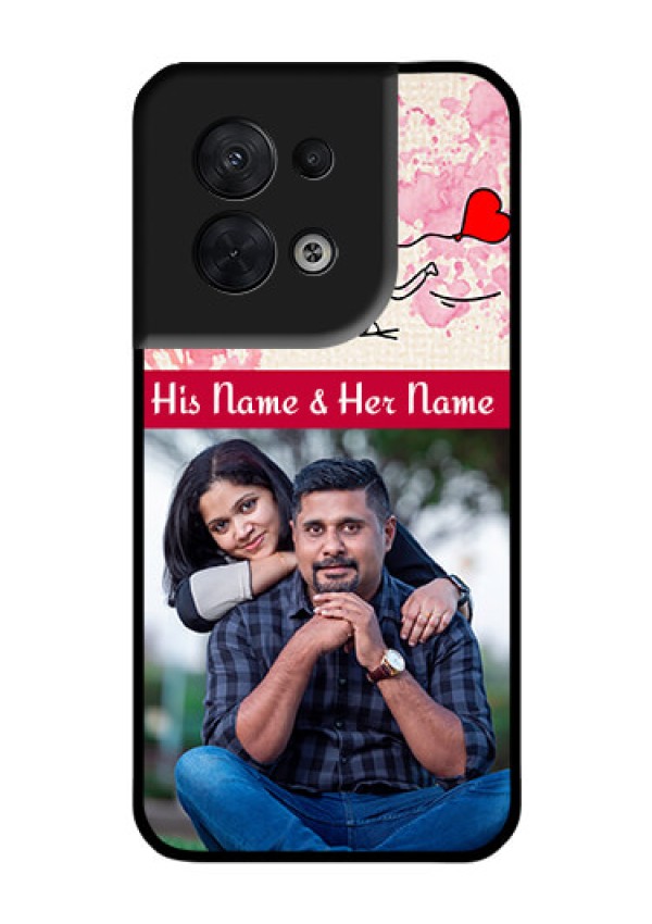 Oppo Reno 8 5G Photo Printing on Glass Case - You and Me Case Design