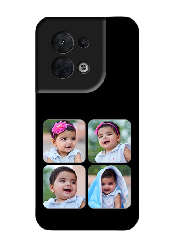Oppo Reno 8 5G Photo Printing on Glass Case - Multiple Pictures Design