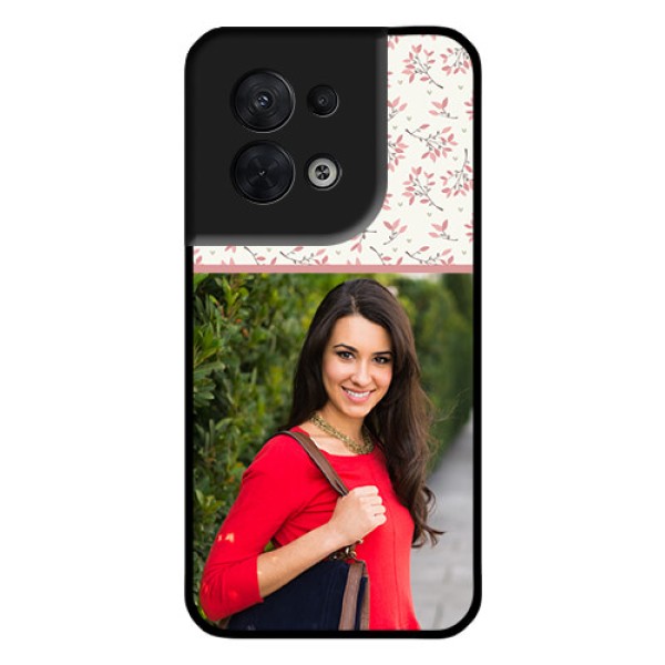Oppo Reno 8 5G Custom Glass Phone Case - Premium Floral Design