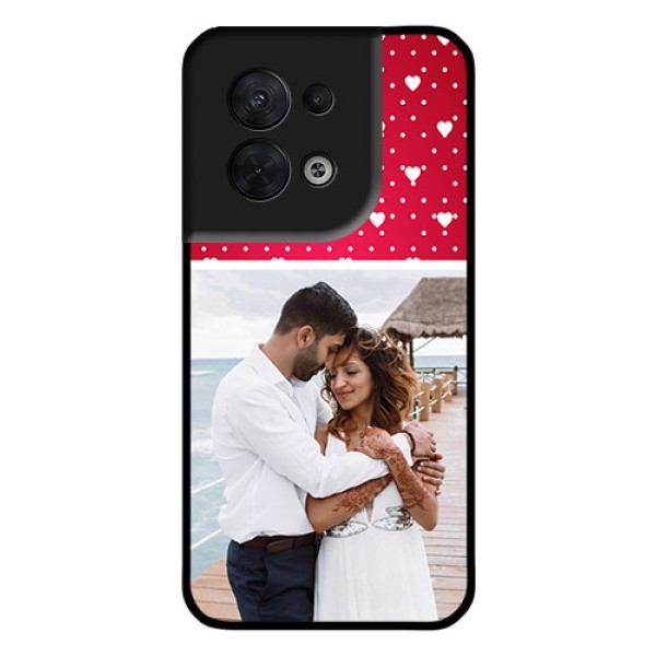 Oppo Reno 8 5G Photo Printing on Glass Case - Hearts Mobile Case Design Oppo Reno 8 5G Photo Printing on Glass Case - Hearts Mobile Case Design
