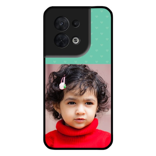 Oppo Reno 8 5G Custom Glass Phone Case - Lovers Picture Design