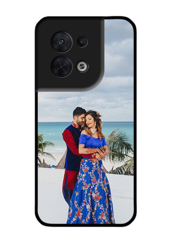 Oppo Reno 8 5G Photo Printing on Glass Case - Upload Full Picture Design