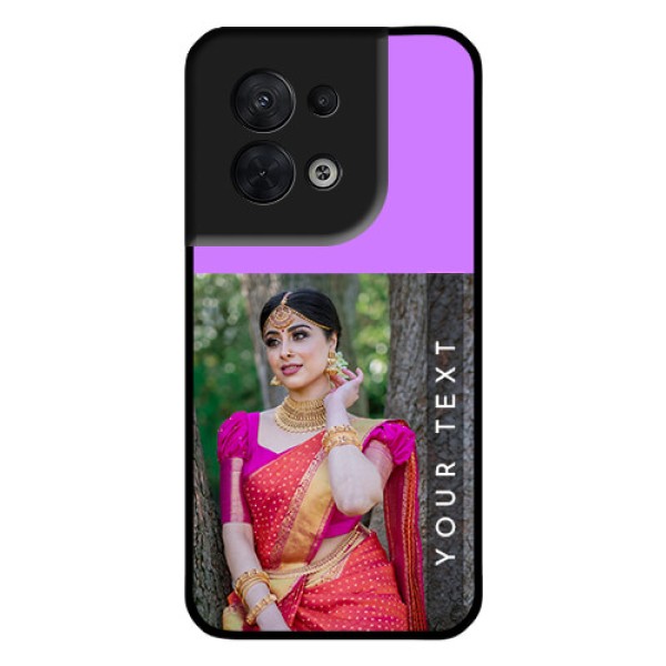 Oppo Reno 8 5G Custom Glass Mobile Case - Birthday Icons Design