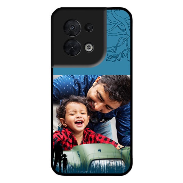 Oppo Reno 8 5G Custom Glass Mobile Case - Best dad design