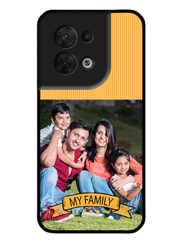Custom Oppo Reno 8 5G Custom Glass Phone Case - My Family Design