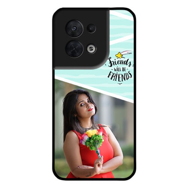 Oppo Reno 8 5G Custom Glass Phone Case - Friends Picture Icon Design Oppo Reno 8 5G Custom Glass Phone Case - Friends Picture Icon Design