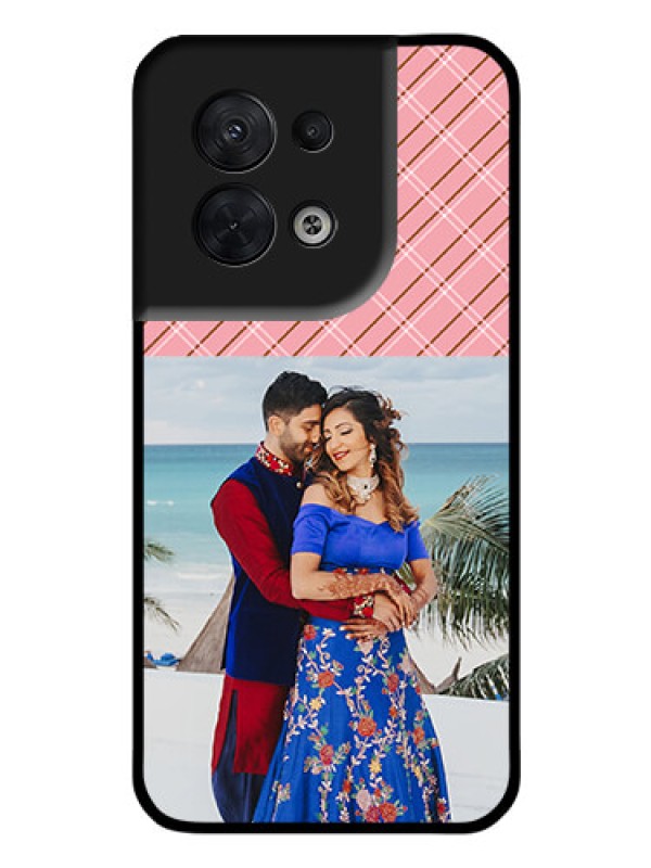 Custom Oppo Reno 8 5G Personalized Glass Phone Case - Together Forever Design