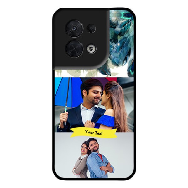 Oppo Reno 8 5G Personalized Glass Phone Case - Image with Boho Peacock Feather Design Oppo Reno 8 5G Personalized Glass Phone Case - Image with Boho Peacock Feather Design