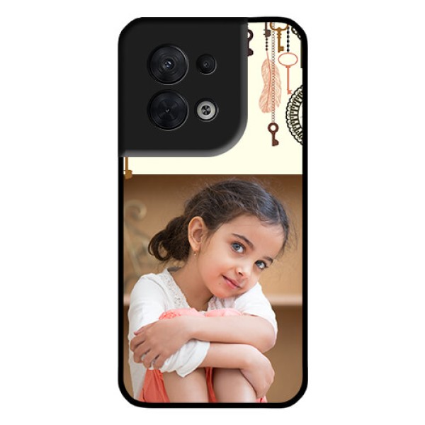 Oppo Reno 8 5G Custom Glass Mobile Case - Boho Style Design