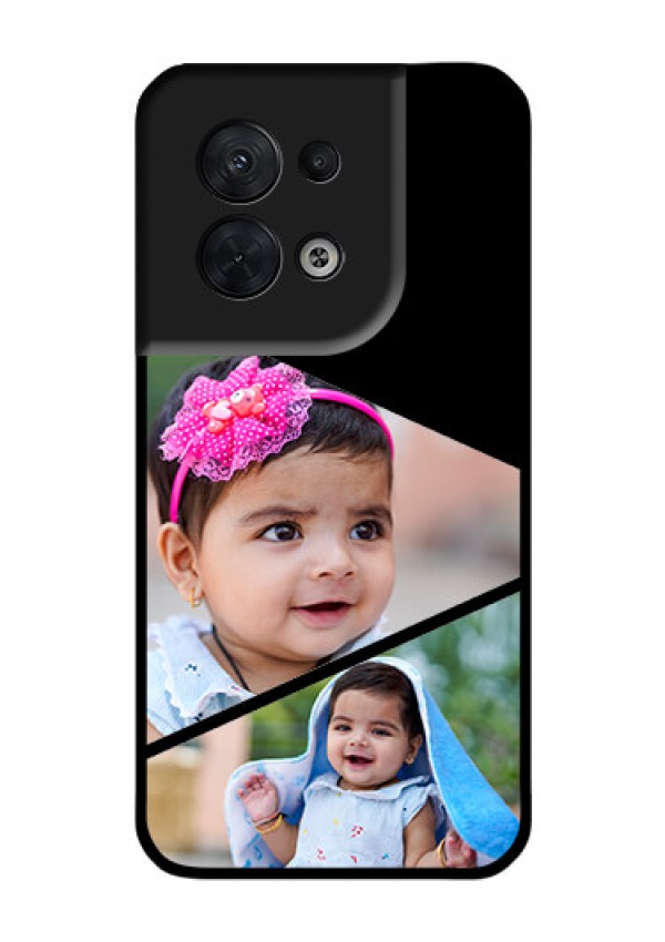 Oppo Reno 8 5G Custom Glass Phone Case - Semi Cut Design
