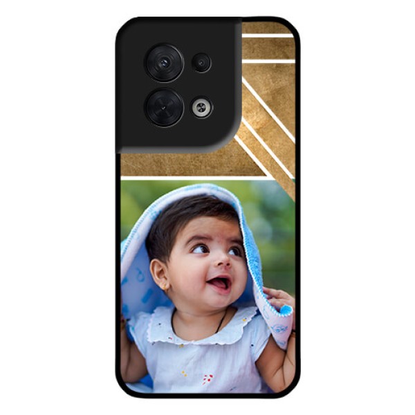 Oppo Reno 8 5G Personalized Glass Phone Case - Gradient Abstract Texture Design Oppo Reno 8 5G Personalized Glass Phone Case - Gradient Abstract Texture Design