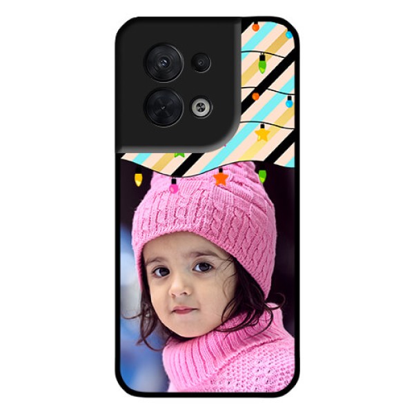 Oppo Reno 8 5G Custom Glass Mobile Case - Lights Hanging Design