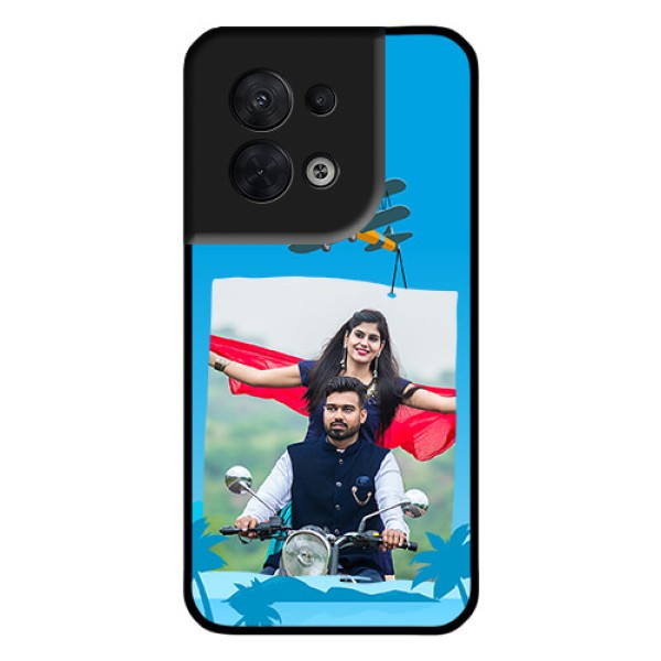 Oppo Reno 8 5G Custom Glass Mobile Case - Traveller Design