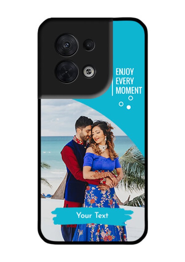 Oppo Reno 8 5G Custom Glass Mobile Case - Happy Moment Design
