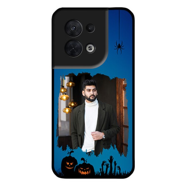 Oppo Reno 8 5G Photo Printing on Glass Case - with pro Halloween design