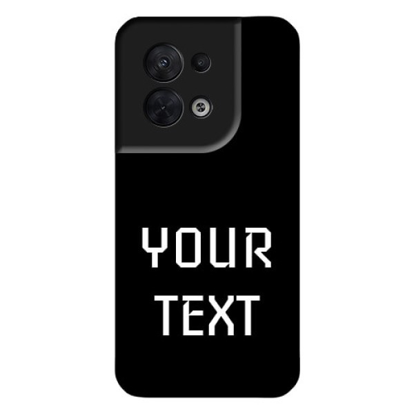 Oppo Reno 8 5G Your Name on Glass Phone Case