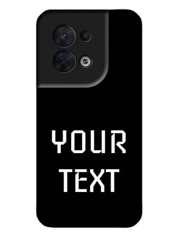 Custom Oppo Reno 8 5G Your Name on Glass Phone Case