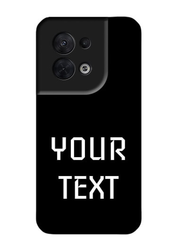Oppo Reno 8 5G Your Name on Glass Phone Case