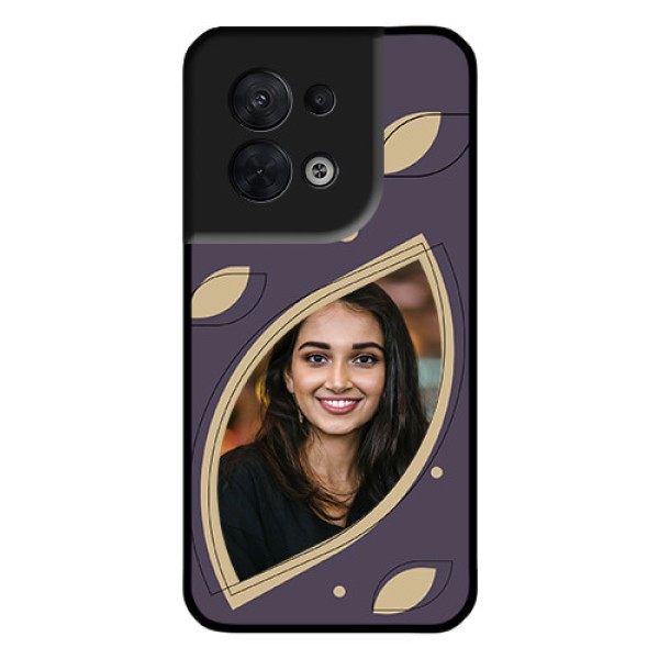 Oppo Reno 8 5G Custom Glass Mobile Case - Falling Leaf Design