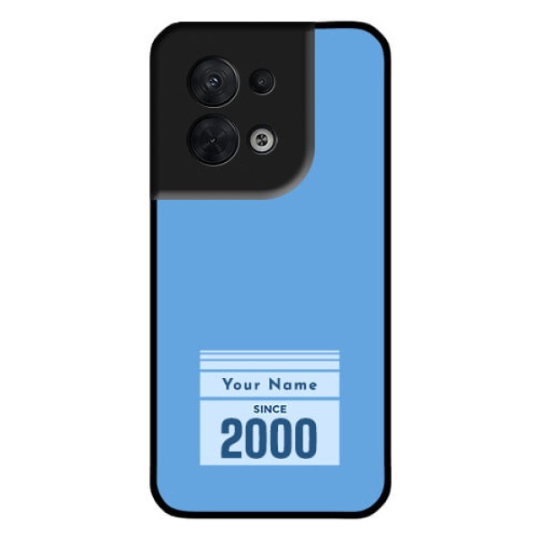 Oppo Reno 8 5G Custom Glass Mobile Case - Custom Year of birth Design Oppo Reno 8 5G Custom Glass Mobile Case - Custom Year of birth Design