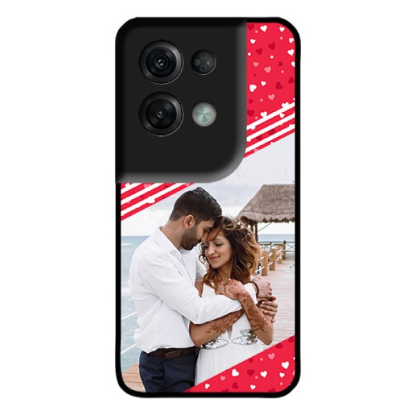 Oppo Reno 8 Pro 5G Custom Glass Mobile Case - Valentines Gift Design