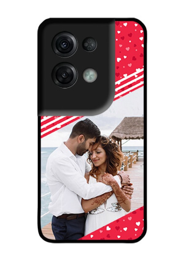 Oppo Reno 8 Pro 5G Custom Glass Mobile Case - Valentines Gift Design