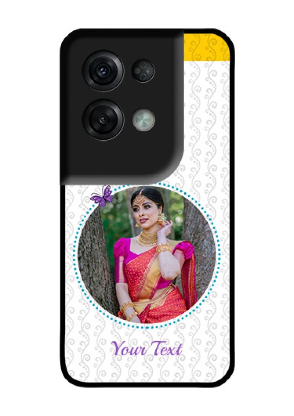 Oppo Reno 8 Pro 5G Custom Glass Mobile Case - Girls Premium Case Design