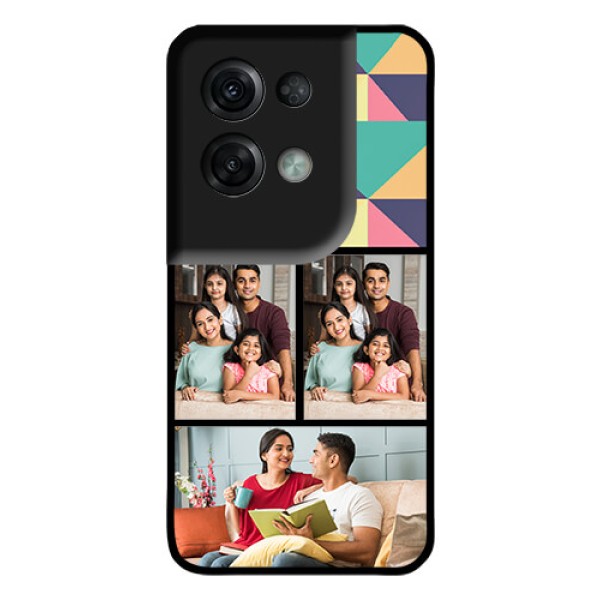 Oppo Reno 8 Pro 5G Custom Glass Phone Case - Bulk Pic Upload Design
