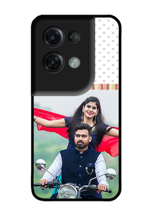 Oppo Reno 8 Pro 5G Photo Printing on Glass Case - Cute Family Design