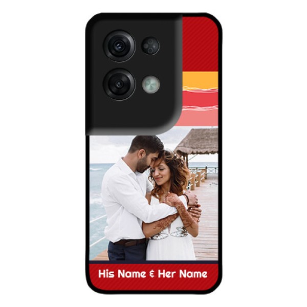 Oppo Reno 8 Pro 5G Custom Glass Mobile Case - Colorful Case Design
