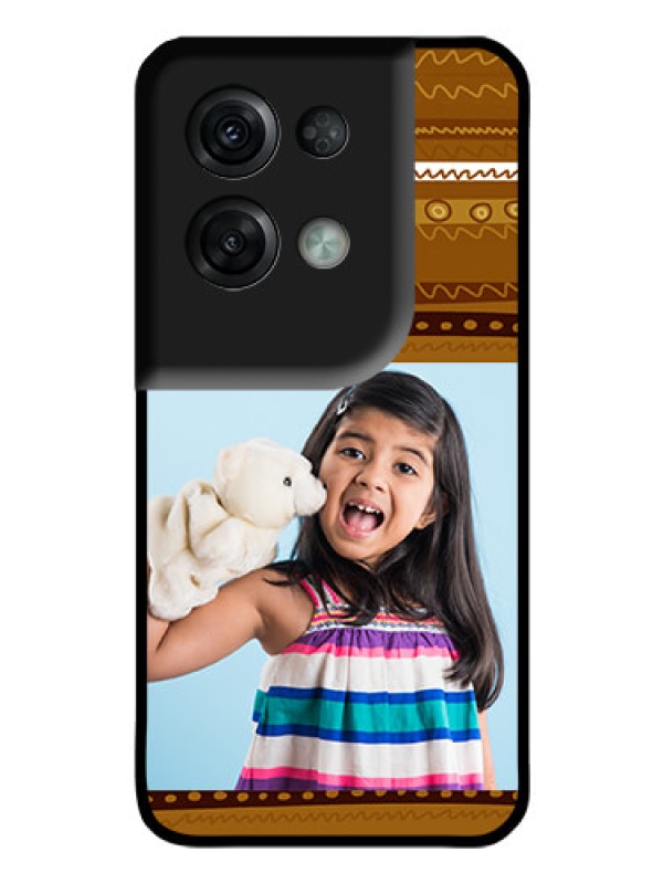 Custom Oppo Reno 8 Pro 5G Custom Glass Phone Case - Friends Picture Upload Design