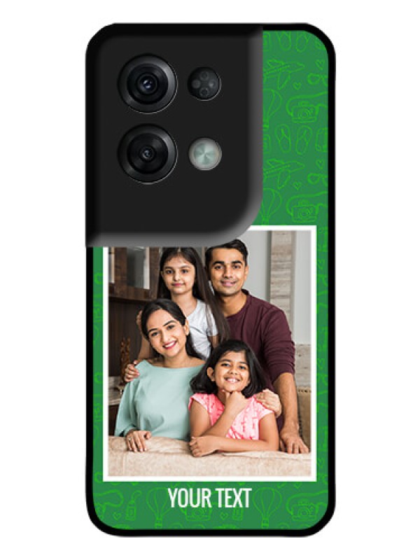 Custom Oppo Reno 8 Pro 5G Personalized Glass Phone Case - Picture Upload Design