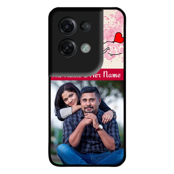 Oppo Reno 8 Pro 5G Photo Printing on Glass Case - You and Me Case Design