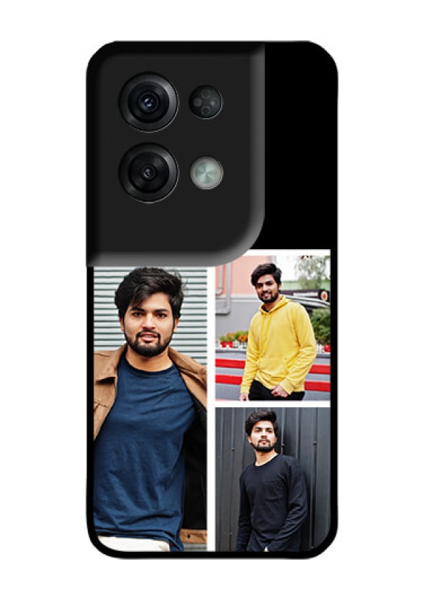 Oppo Reno 8 Pro 5G Photo Printing on Glass Case - Upload Multiple Picture Design