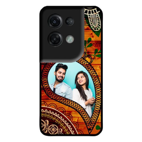 Oppo Reno 8 Pro 5G Personalized Glass Phone Case - Abstract Colorful Design Oppo Reno 8 Pro 5G Personalized Glass Phone Case - Abstract Colorful Design