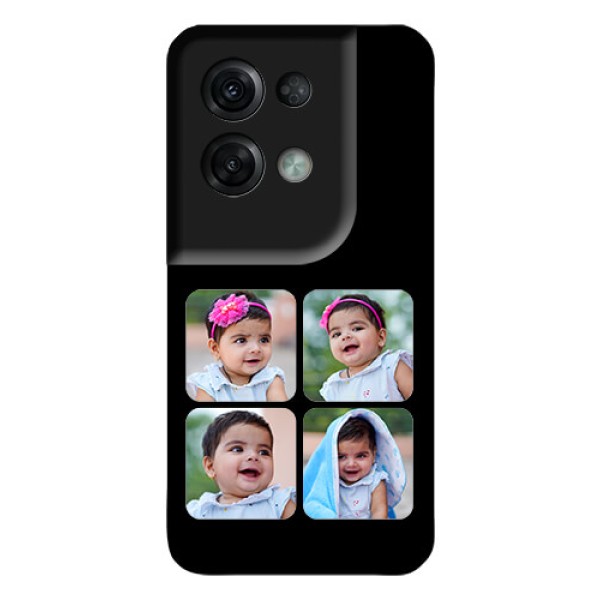 Oppo Reno 8 Pro 5G Photo Printing on Glass Case - Multiple Pictures Design Oppo Reno 8 Pro 5G Photo Printing on Glass Case - Multiple Pictures Design